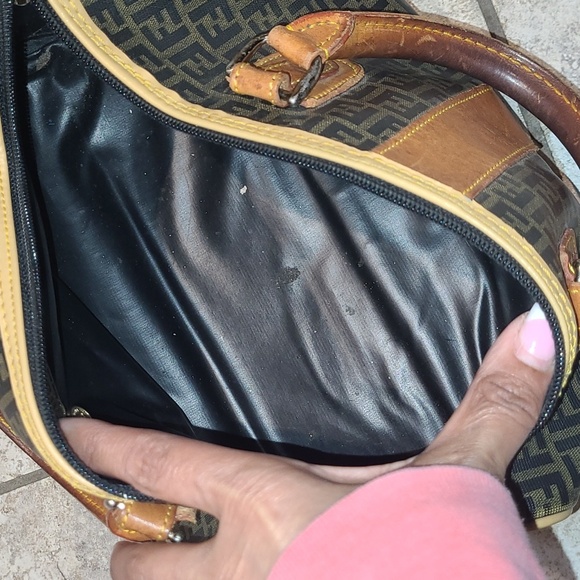 RARE~FENDI ZUCCA~SPEEDY SIZE - Picture 8 of 16